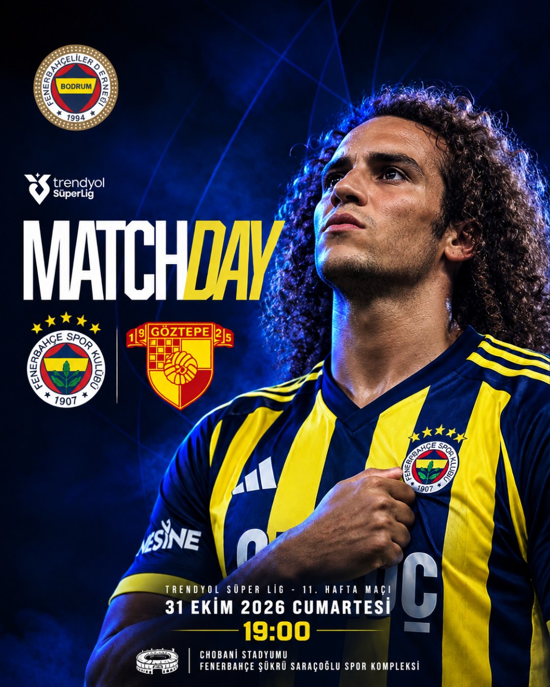 Göztepe Maçı afişi